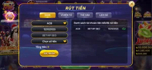 Rút Tiền Betvip: Tốc Độ 1 Phút, Tỷ Lệ 1:1 Về Tài Khoản