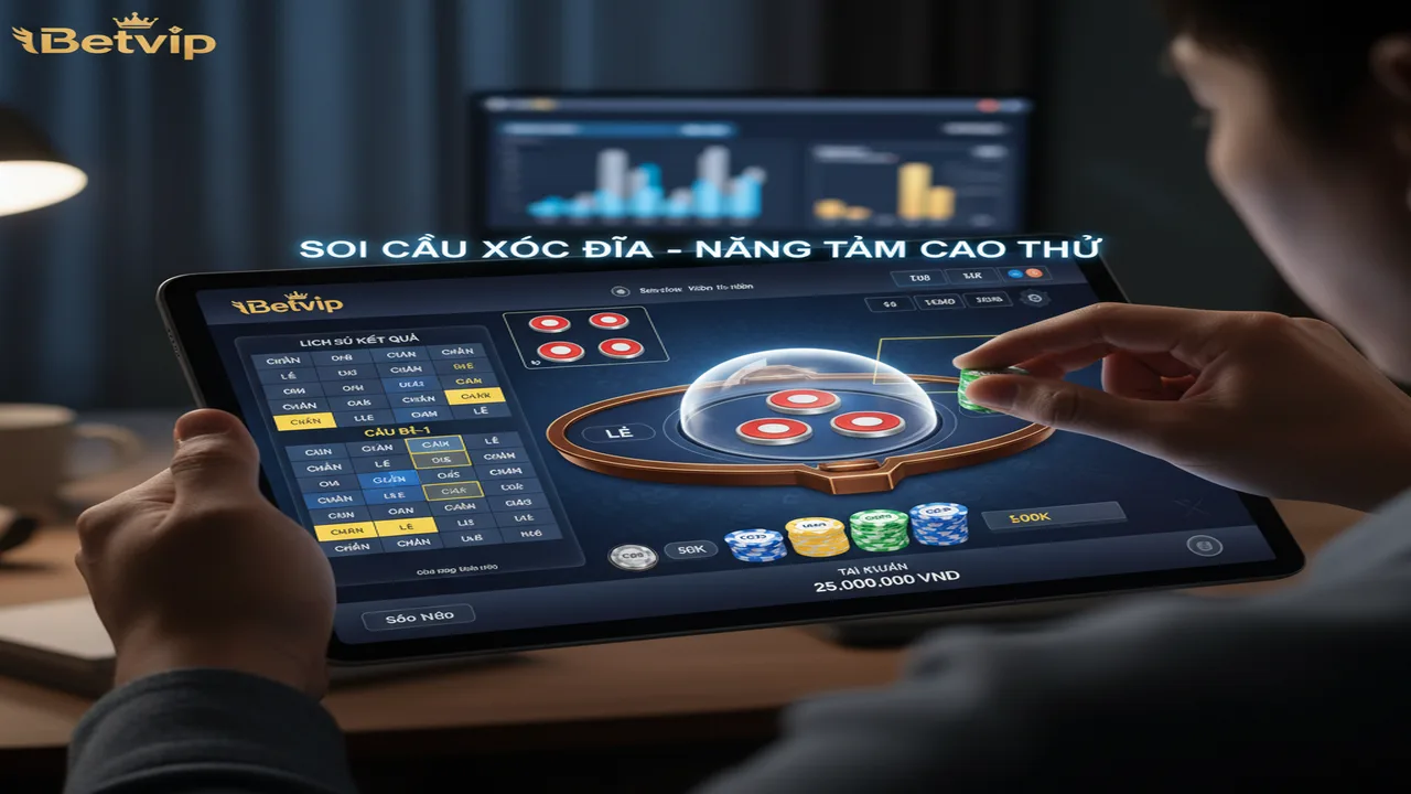 Soi cầu Xóc Đĩa Betvip